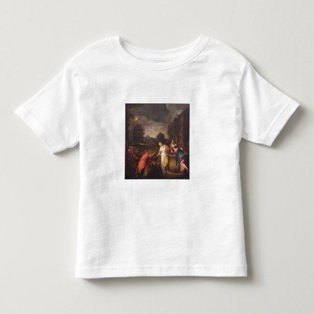 Camiseta Infantil Rebecca no poço (Frente)