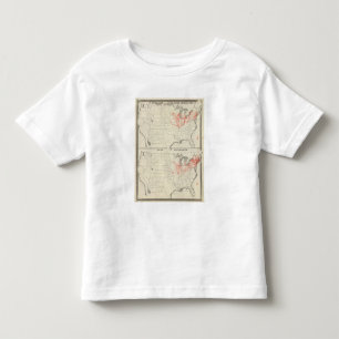 Camiseta Infantil Recenseamento dos Estados Unidos da população