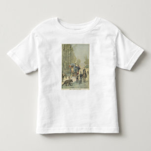 Camiseta Infantil Recenseamento dos viajantes em France