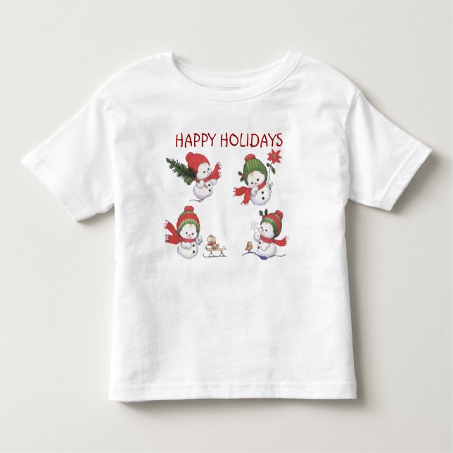 CAMISETA INFANTIL RECOLHA DE NATAL DE SUZANNE ELIZABETH - (Frente)