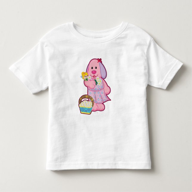 Camiseta Infantil Recolhendo flores com Melanie (Frente)