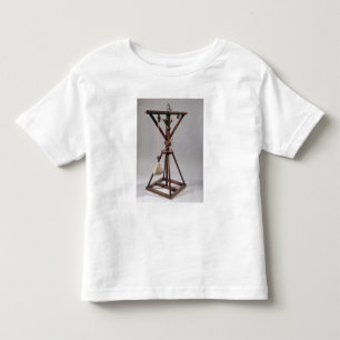 Camiseta Infantil Reconstrução do design de da Vinci