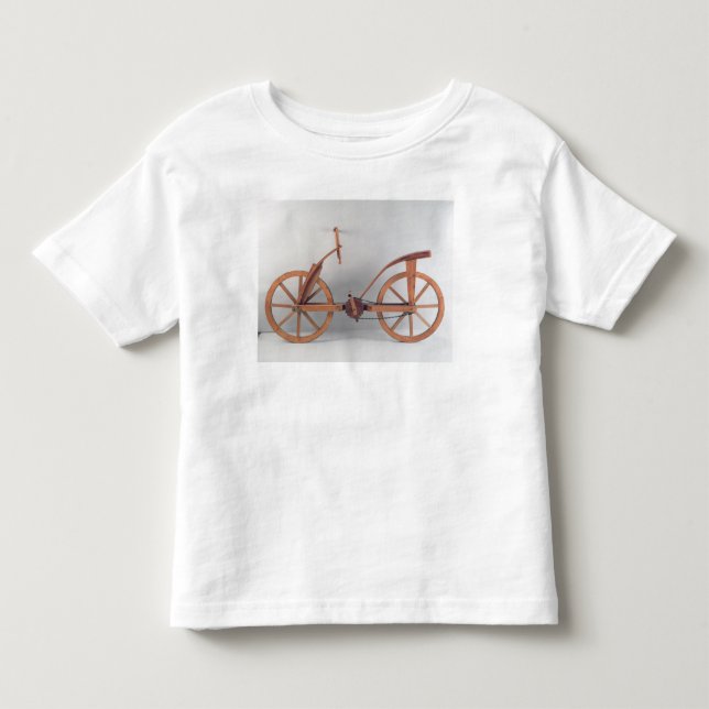 Camiseta Infantil Reconstrução do design de da Vinci (Frente)