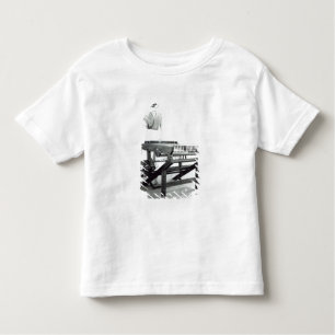 Camiseta Infantil Reconstrução do Jenny de giro de Hargreaves '