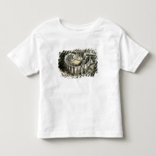 Camiseta Infantil Reconstrução do teatro, século II romano