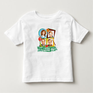 Camiseta Infantil Red Blooded, Dois Fistos, Todo Natal Americano