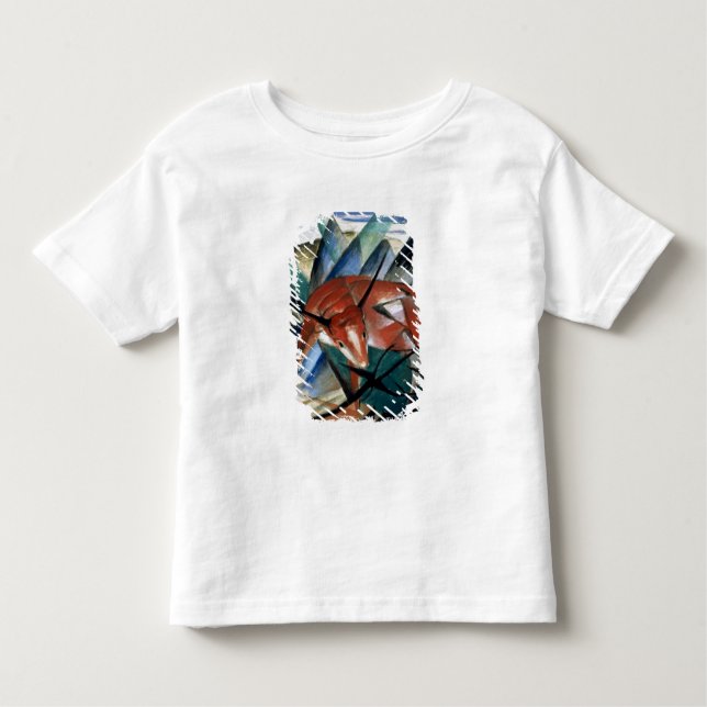 Camiseta Infantil Red Bull (gouache no papel) (Frente)