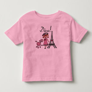 Camiseta Infantil Red Hair Diva