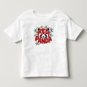 Camiseta Infantil Red Panda