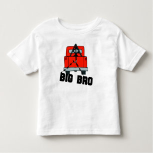 Camiseta Infantil Red Tow Truck Big Bro