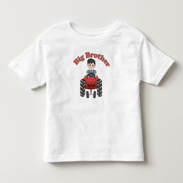 Camiseta Infantil Red Trator Big Brother (Frente)