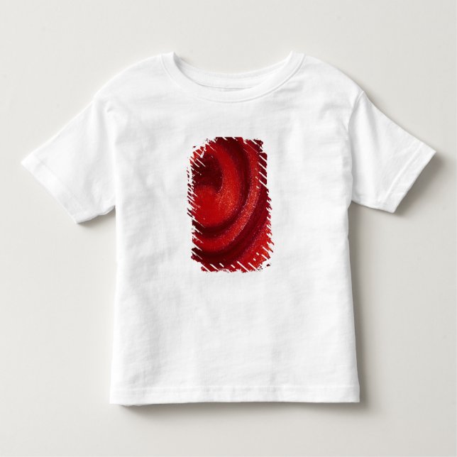 Camiseta Infantil Redemoinhos do verniz para as unhas (Frente)