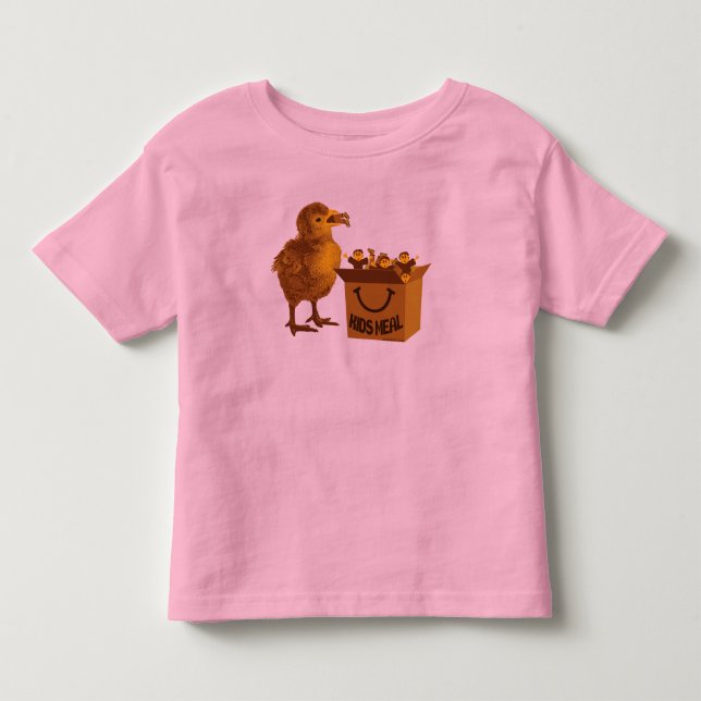Camiseta Infantil Refeição dos miúdos (Frente)