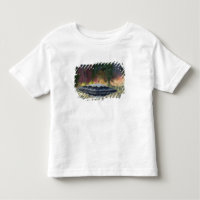 Reflexo de rocha e árvore, Lily Pond, Branco