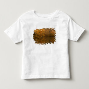 Camiseta Infantil Reflexos de outono no lago.