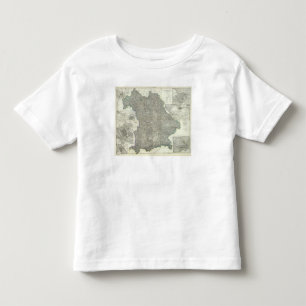 Camiseta Infantil Região de Regensburg de Alemanha