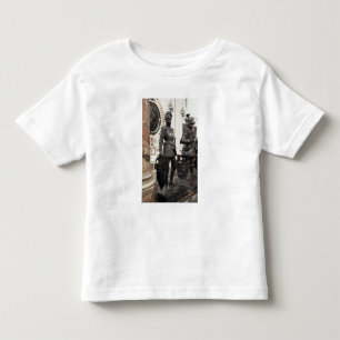 Camiseta Infantil Rei Arthur, estátua do túmulo de Maximilian