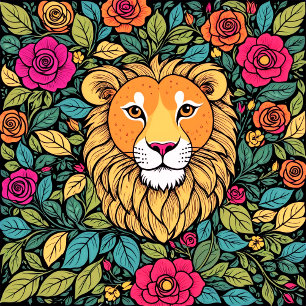 Camiseta Infantil Rei da Savana: Majestade do Leão