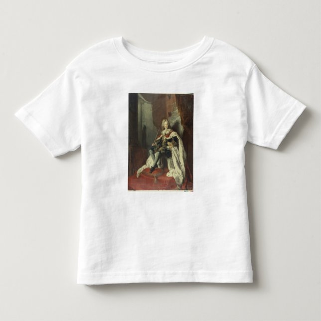 Camiseta Infantil Rei Frederick Eu de Prússia (Frente)