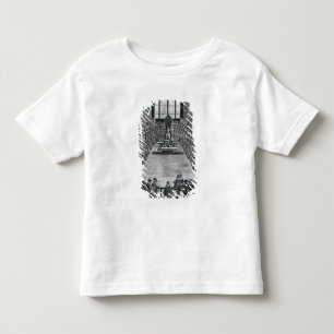 Camiseta Infantil Rei James mim nas casas do parlamento, 1624