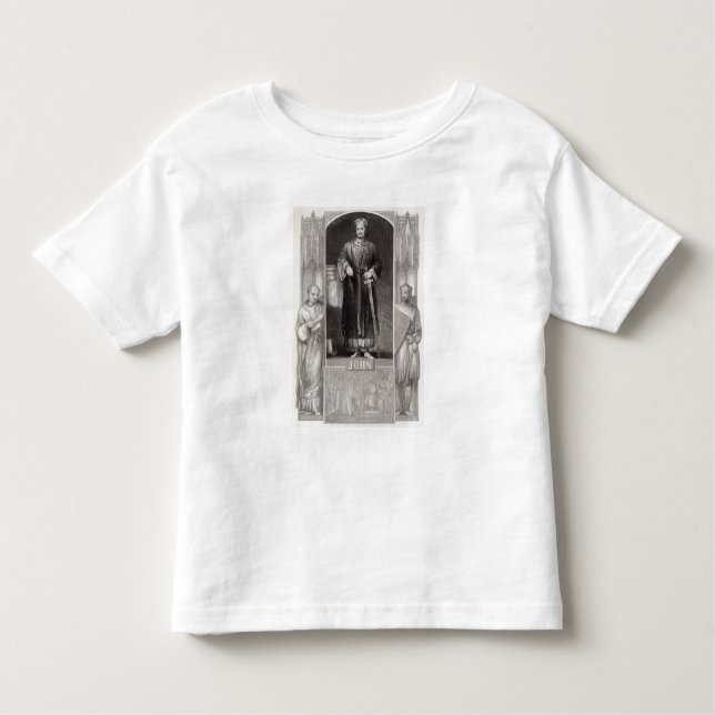 Camiseta Infantil Rei John (Frente)