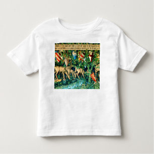 Camiseta Infantil Rei Medieval Arthur William Morris