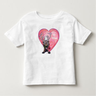 Camiseta Infantil Reindeer Dia de os namorados