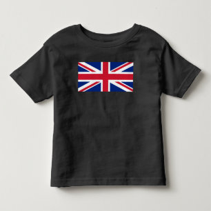 Camiseta Infantil Reino Unido Bandeira Union Jack das Colônias Britâ