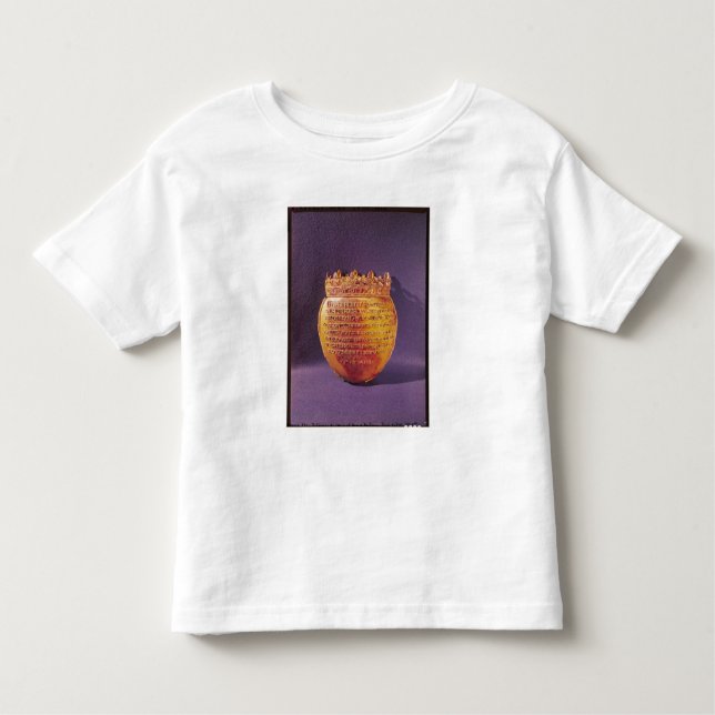 Camiseta Infantil Relicário do coração de Anne de Brittany (Frente)
