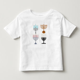 Camiseta Infantil Religião Judaica Hanukkah