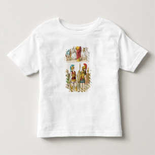 Camiseta Infantil Religiosos gregos e as forças armadas vestem-se