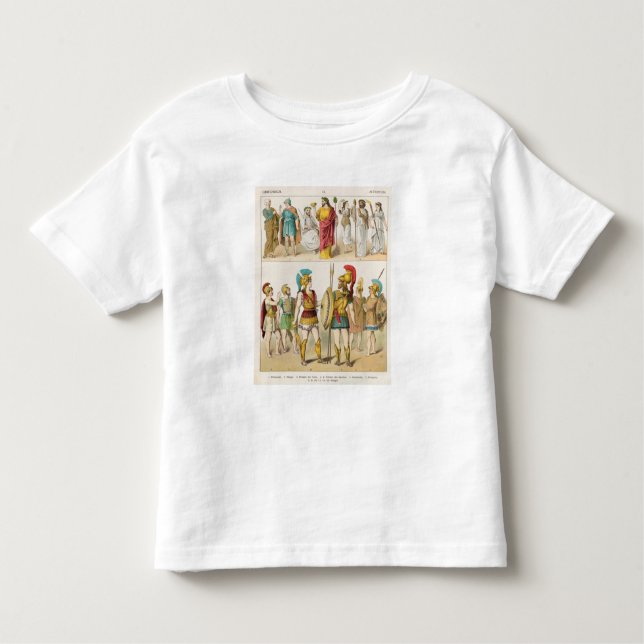 Camiseta Infantil Religiosos gregos e as forças armadas vestem-se (Frente)