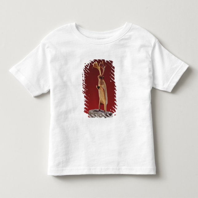 Camiseta Infantil Rena, do cabo Dorset (Frente)