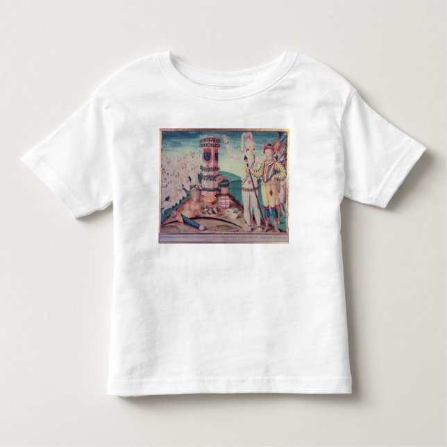Camiseta Infantil Rene Goulaine de Laudonniere (Frente)