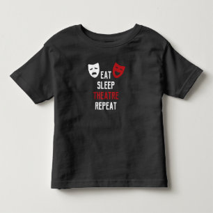 Camiseta Infantil Repetição do Sono - Ator Musical da Broadway Gif