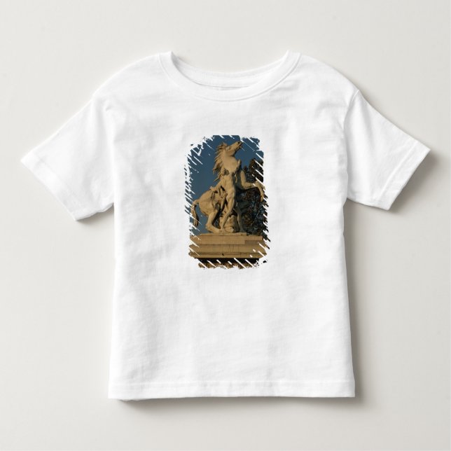 Camiseta Infantil Réplica de um do originall de dois "cavalos (Frente)
