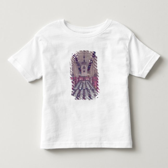 Camiseta Infantil Representação do interior da capela (Frente)