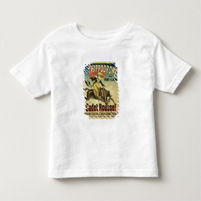 Camiseta Infantil Reprodução cadete Rousse de uma propaganda de (Frente)