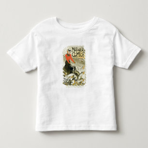 Camiseta Infantil Reprodução de uma propaganda de poster Comiot