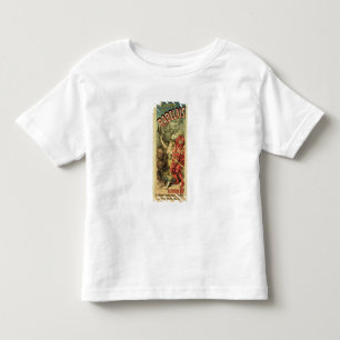 Camiseta Infantil Reprodução de uma propaganda de poster 'os