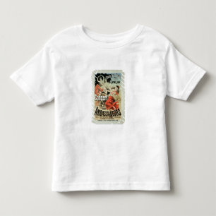 Camiseta Infantil Reprodução de uma propaganda de poster um
