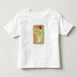 Camiseta Infantil Reprodução o mag de um harpista da propaganda de