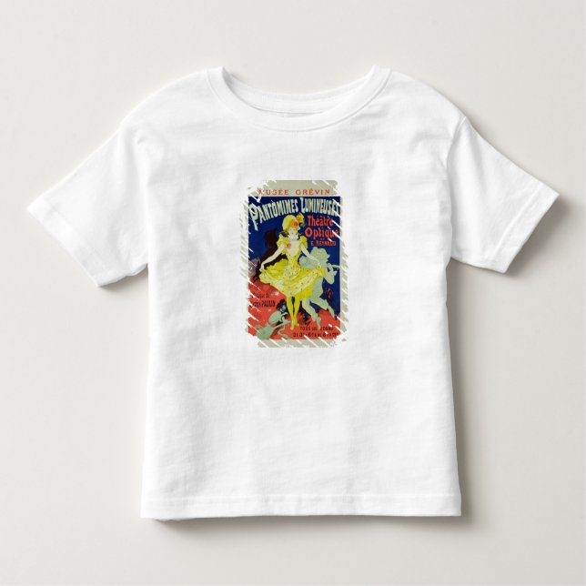 Camiseta Infantil Reprodução pantomimas L de uma propaganda de (Frente)