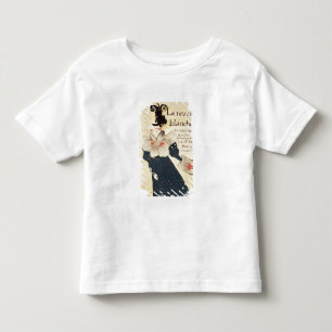 Camiseta Infantil Reprodução reexame Bla do La de uma propaganda d