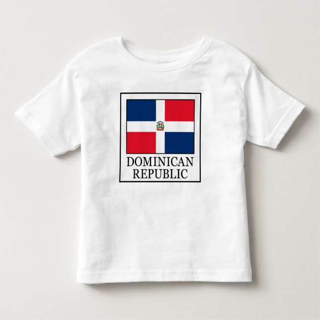 Camiseta Infantil República Dominicana (Frente)
