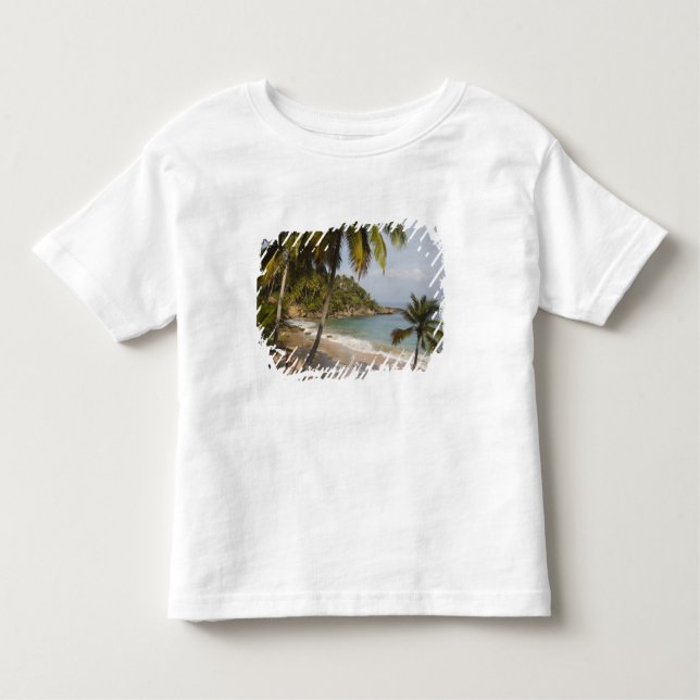 Camiseta Infantil República Dominicana, Costa Norte, Abreu, Playa 3 (Frente)