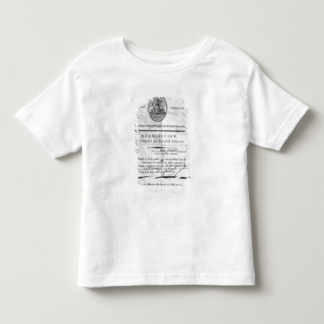 Camiseta Infantil Requisição do comitê do público (Frente)