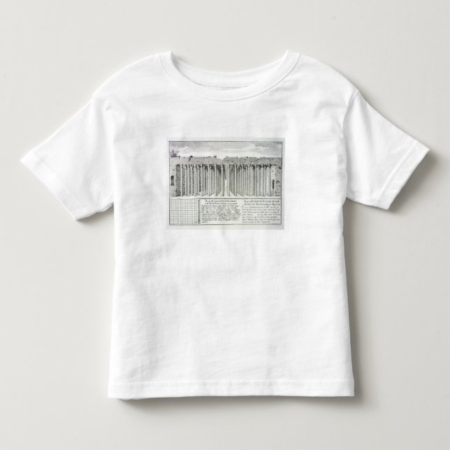 Camiseta Infantil Reservatório abaixo do hipódromo, Constantinople, (Frente)