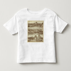 Camiseta Infantil Residência, berçário, estábulo, Visalia, Cal