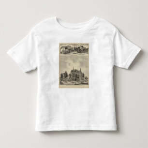 Camiseta Infantil Residência do monte de JD, Kansas